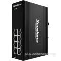 Switch Industrial Managed com 8 100/1000Base-T Gigabit Port